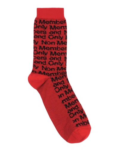 Stella Mccartney Socks & Tights In Red