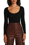 Favorite Daughter Take It Easy Wool Top In Black