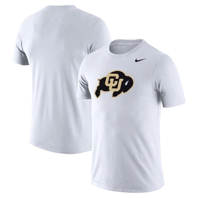 Nike White Colorado Buffaloes School Logo Legend Performance T-shirt