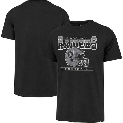 47 ' Black Las Vegas Raiders Time Lock Franklin T-shirt