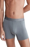 Calvin Klein 3-pack Boxer Briefs In Grey Sky