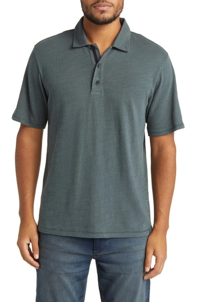 Rag & Bone Classic Flame Polo In Green