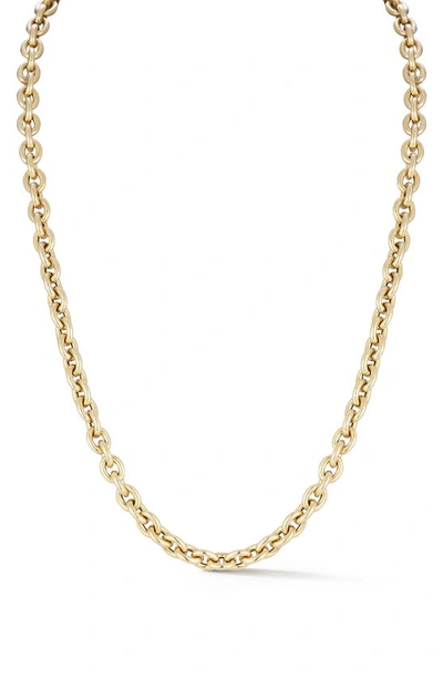 Ef Collection Sienna Chain Necklace In Yellow Gold