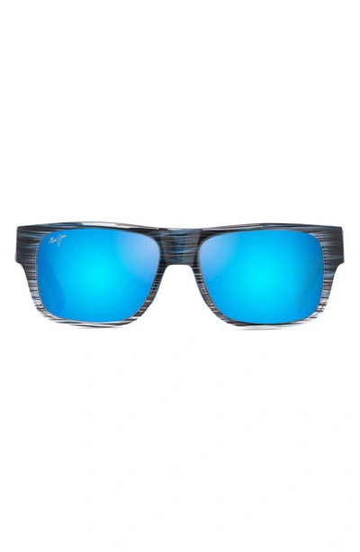 Maui Jim Keahi 56mm Polarizedplus2® Sunglasses In Blue