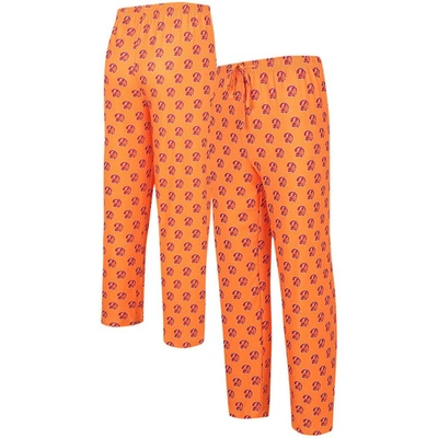 Concepts Sport Orange Tampa Bay Buccaneers Gauge Throwback Allover Print Knit Trousers