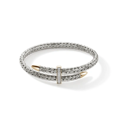 John Hardy Spear Flex Cuff Bracelet In Silver & Gold
