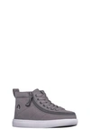 Billy Footwear Kids' Classic D|r High Top Sneaker In Dark Grey