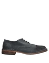 Diesel Lace-up Shoes In Steel Grey