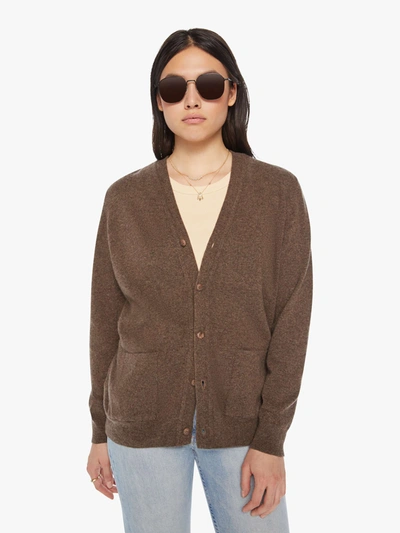 La Paz Almeida Cardigan Mesc Sweater In Brown - Size X-large