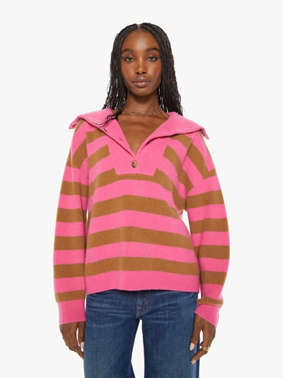 Xirena Rafferty Sweater Berry Tart In Brown