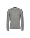 Zanone Sweaters In Grey