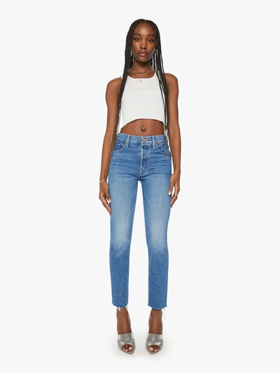Mother The Tomcat Ankle Fray Arigato Mr. Robato Jeans In Multi