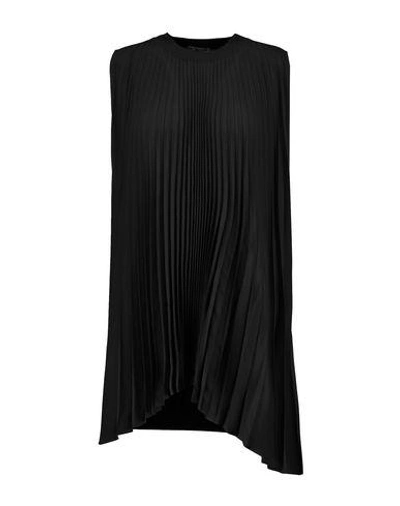 Vionnet Short Dress In Black