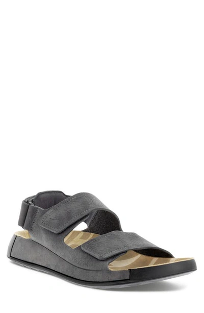 Ecco Cozmo Band Sandal In Titanium