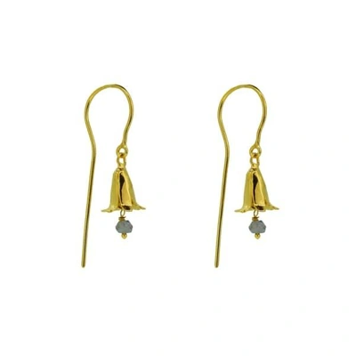 Yvonne Henderson Jewellery Bluebell Drop Earrings With Iolite