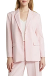 Nordstrom Boyfriend Blazer In Pink Chalk