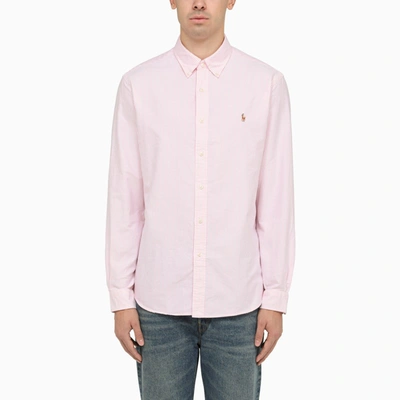 Polo Ralph Lauren | Pink/white Striped Oxford Shirt Custom-fit