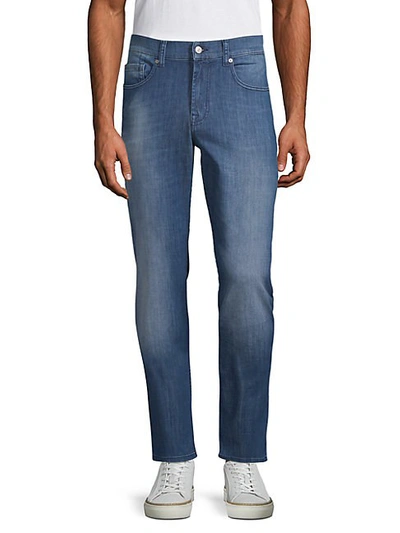 7 For All Mankind Classic Slim-fit Jeans In Blue