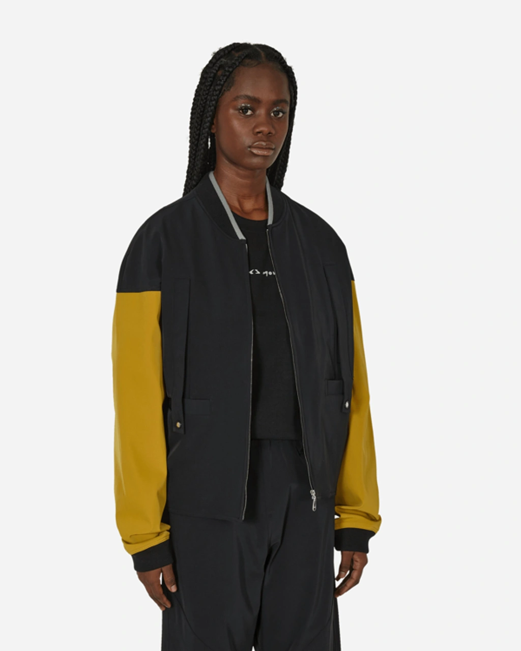 ジャケット・アウター yosi AIRY MOSSER ZIPPER BLOUSON(S Black): Vintage｜Special Price｜THE ジャケット・アウター