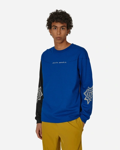 Asics Novalis Bixance Longsleeve T-shirt In Blue | ModeSens