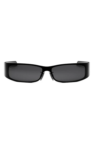 Givenchy G Scape Shield Sunglasses In Shine Black
