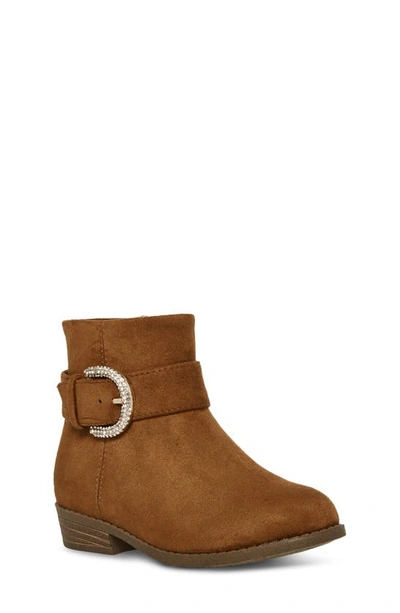 Steve Madden Kids' Tbuckled Boot In Cognac