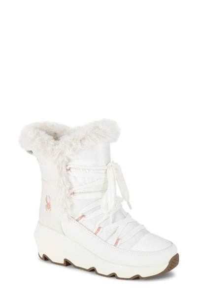 Spyder Camden 2 Insulated Faux Fur Lined Boot In White