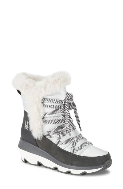 Spyder Camden 2 Insulated Faux Fur Lined Boot In Grey