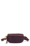 Hobo Fern Leather Belt Bag In Ruby Wine