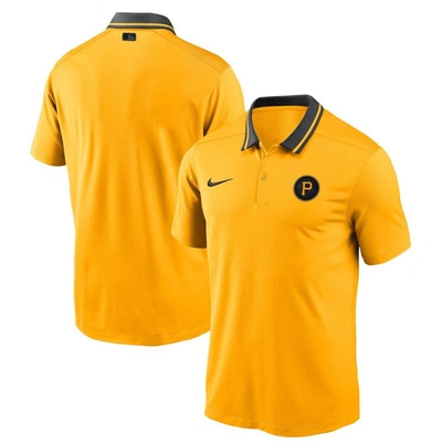 Nike Gold Pittsburgh Pirates 2023 City Connect Knit Performance Polo