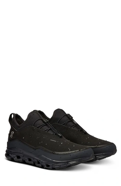 On Cloudaway Suma Waterproof Sneaker In All Black