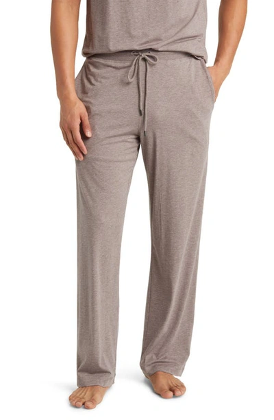 Daniel Buchler Knit Pajama Pants In Coffee