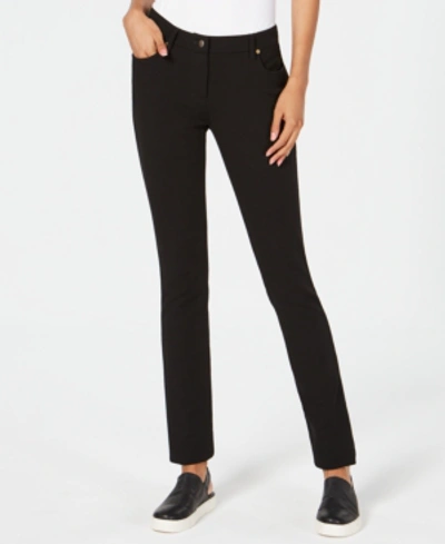 Eileen Fisher Tencel Ponte Skinny Jeans In Black