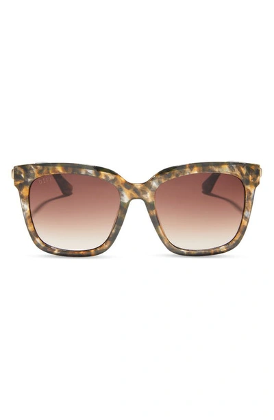 Diff 54mm Hailey Sunglasses In Tortoise