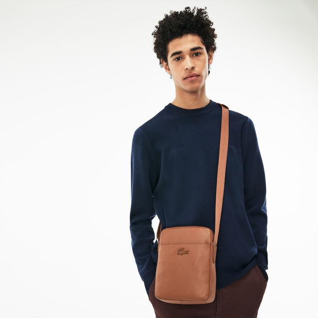 lacoste leather bag