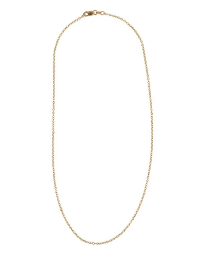 Konstantino 18k Yellow Gold Petite Chain Necklace, 16"l