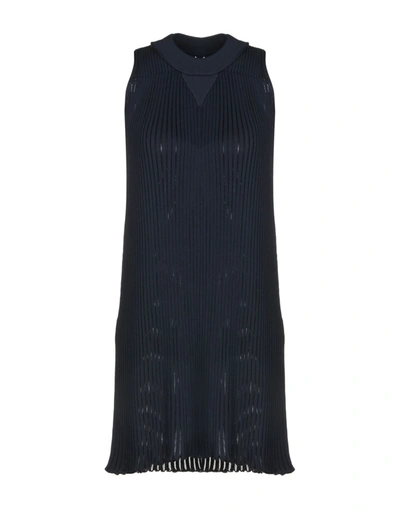 Sonia Rykiel Short Dress In Dark Blue