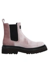 Brunello Cucinelli Ankle Boot In Pastel Pink
