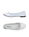 Repetto Ballet Flats In White