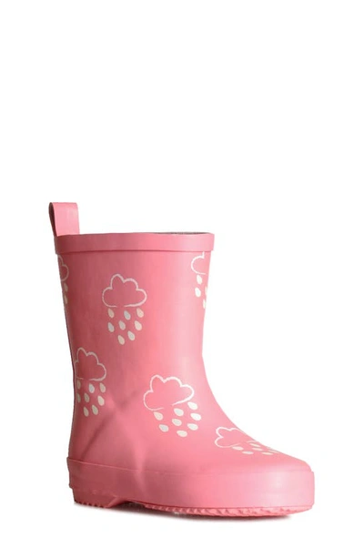 Nomad Kids' Color Changing Rain Boot In Pink Clouds