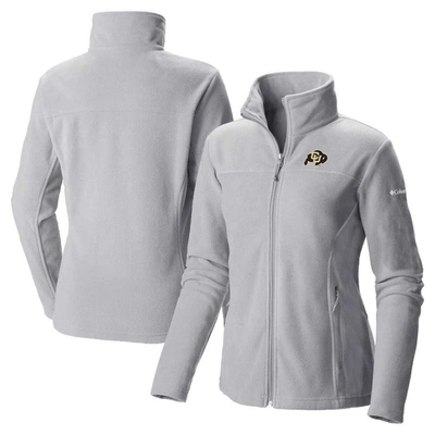 Columbia Gray Colorado Buffaloes Give And Go Ii Full-zip Jacket