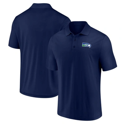 Fanatics Branded College Navy Seattle Seahawks Component Polo