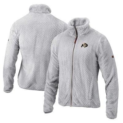 Columbia Women's  Gray Colorado Buffaloes Fire Side Iiâ Full-zip Jacket