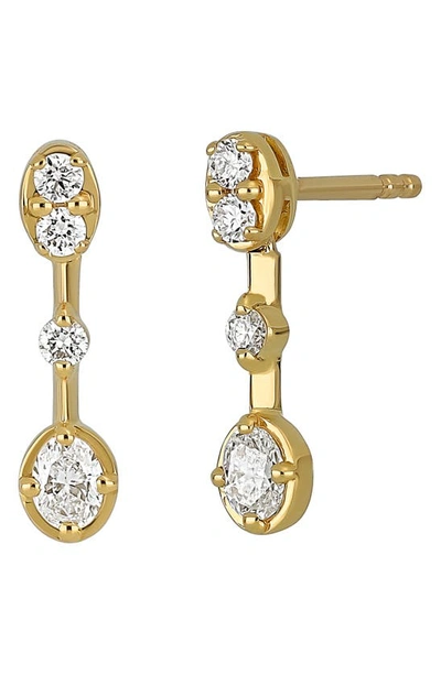 Bony Levy Aviva Diamond Drop Earrings In 18k Yellow Gold