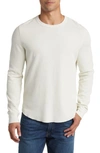 Buck Mason Thermal Knit Cotton T-shirt In Natural