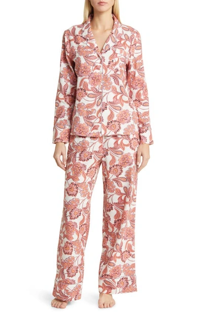 Nordstrom Cozy Chic Print Flannel Pyjamas In Multi