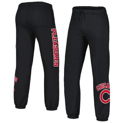 Pleasures Black Chicago Cubs Opening Day Sweatpants
