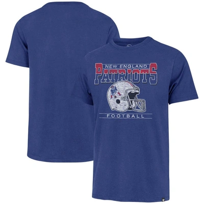 47 ' Navy New England Patriots Time Lock Franklin T-shirt