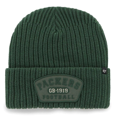 47 ' Green Green Bay Packers Ridgeway Cuffed Knit Hat