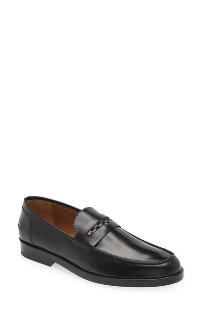 Armando Cabral Bolama Penny Loafer In Noir